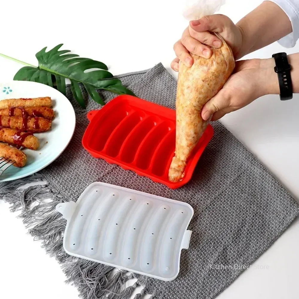 Sausage Maker Mould 6 Grids Si - Hot Dog Press reseña y precio