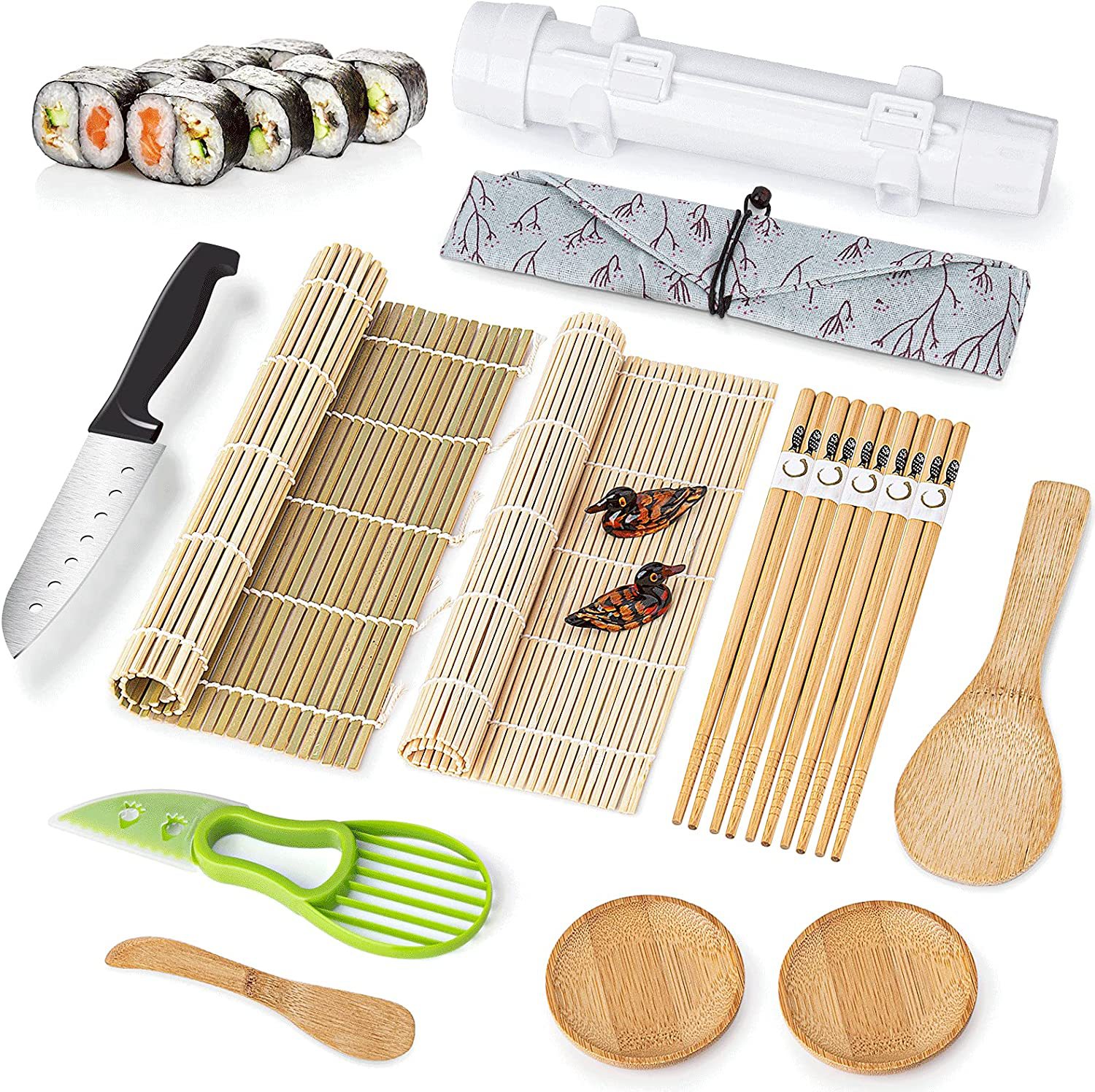 Sushi Making Set With Various  - Spring Roll Wrapper reseña y precio