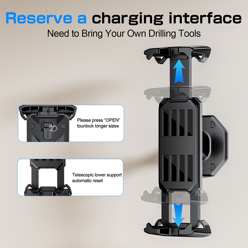 Wall Mount Phone Holder Tablet - Taco Stand Holder reseña y precio