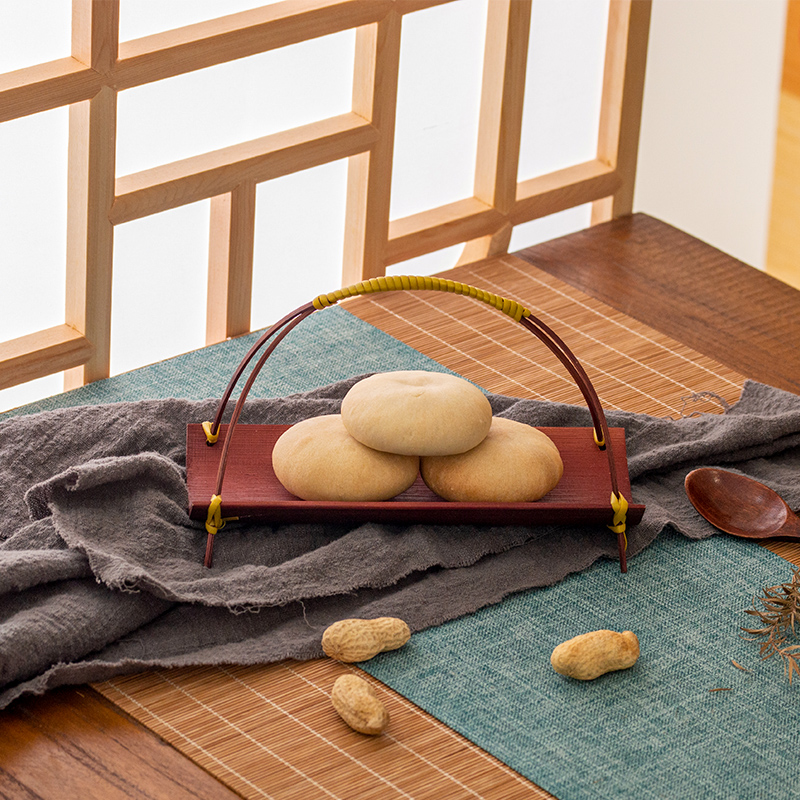 Handwoven Bamboo  Tea Tray Wed - Dim Sum Basket reseña y precio