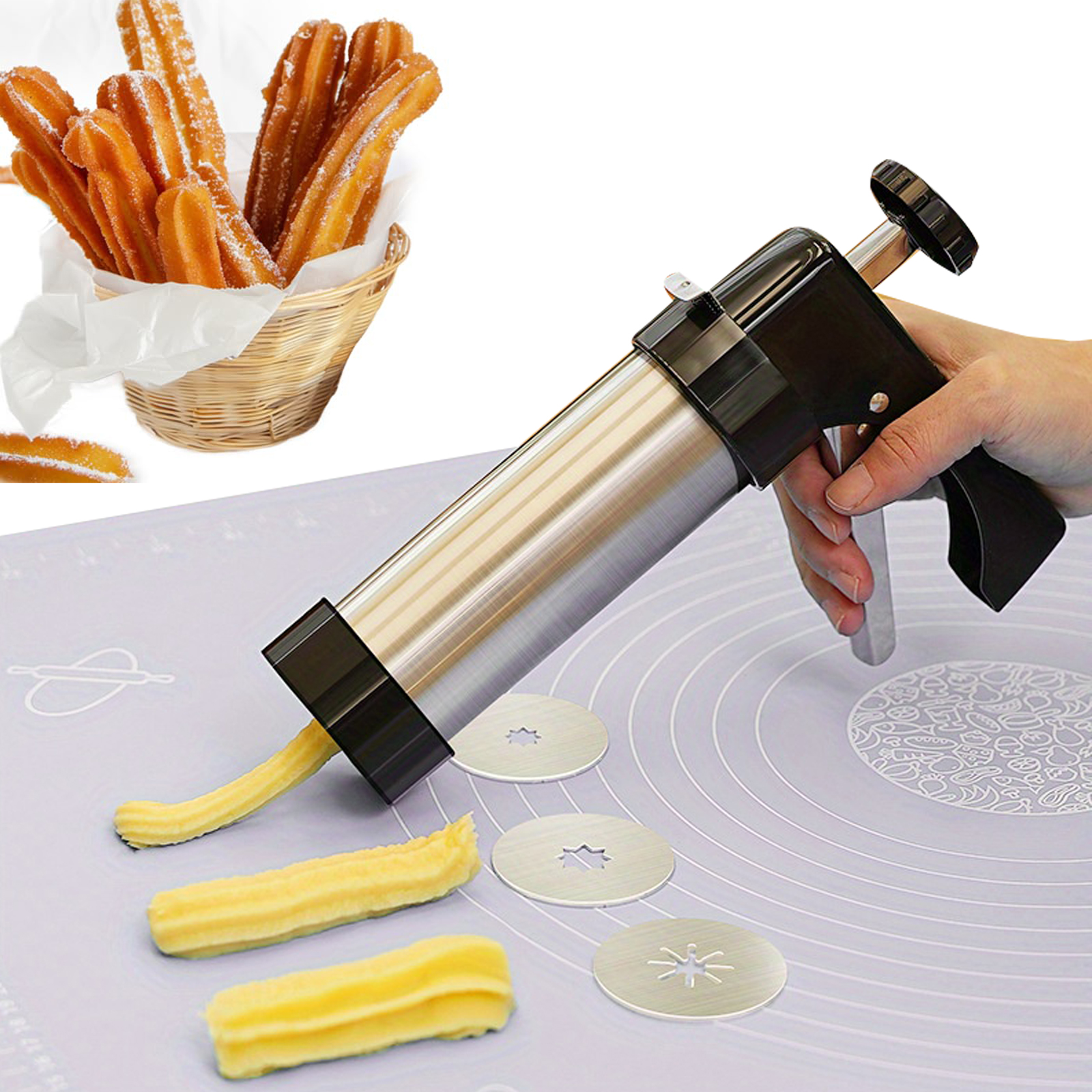 Traditional Churro Maker Machi - Churros Maker Gun reseña y precio