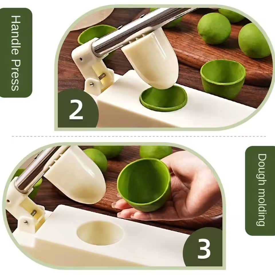Hand Press Sweet Green Rice Ba - Dumpling Press Set reseña y precio
