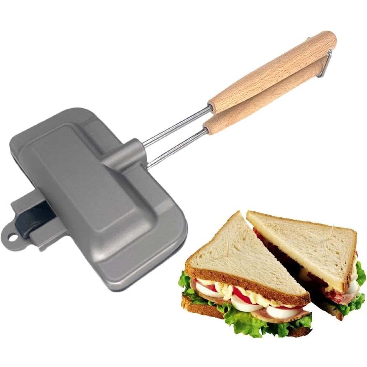 Breakfast Sandwich Maker, 4w1h - Hot Dog Press reseña y precio