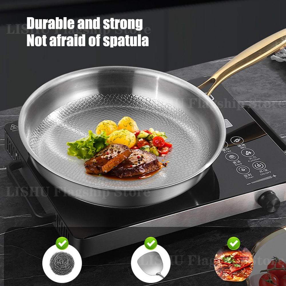 22/24/26/28/30cm Titanium Stai - Egg Waffle Pan reseña y precio