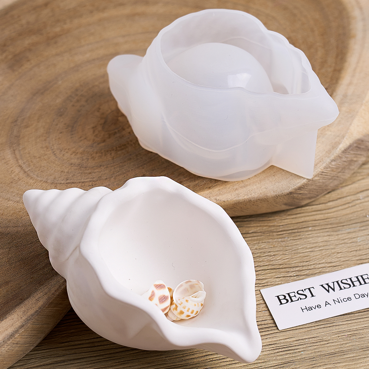 Conch Candle Jar Silicone Mold - Potsticker Mold reseña y precio