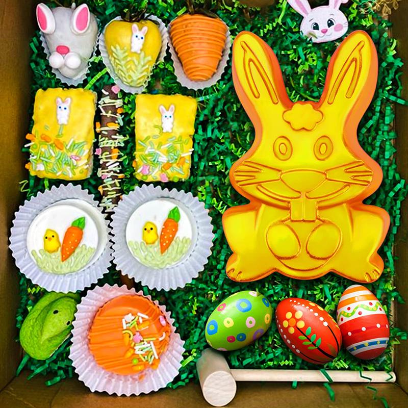 Easter Bunny Chocolate Silicon - Bunny Cake Mold reseña y precio