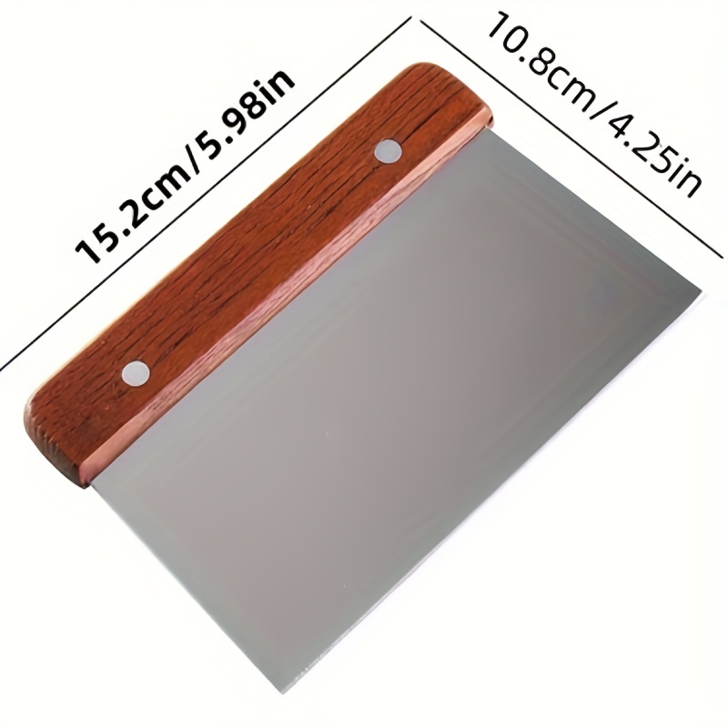 1pc stainless steel scraper, v - Okonomiyaki Spatula reseña y precio
