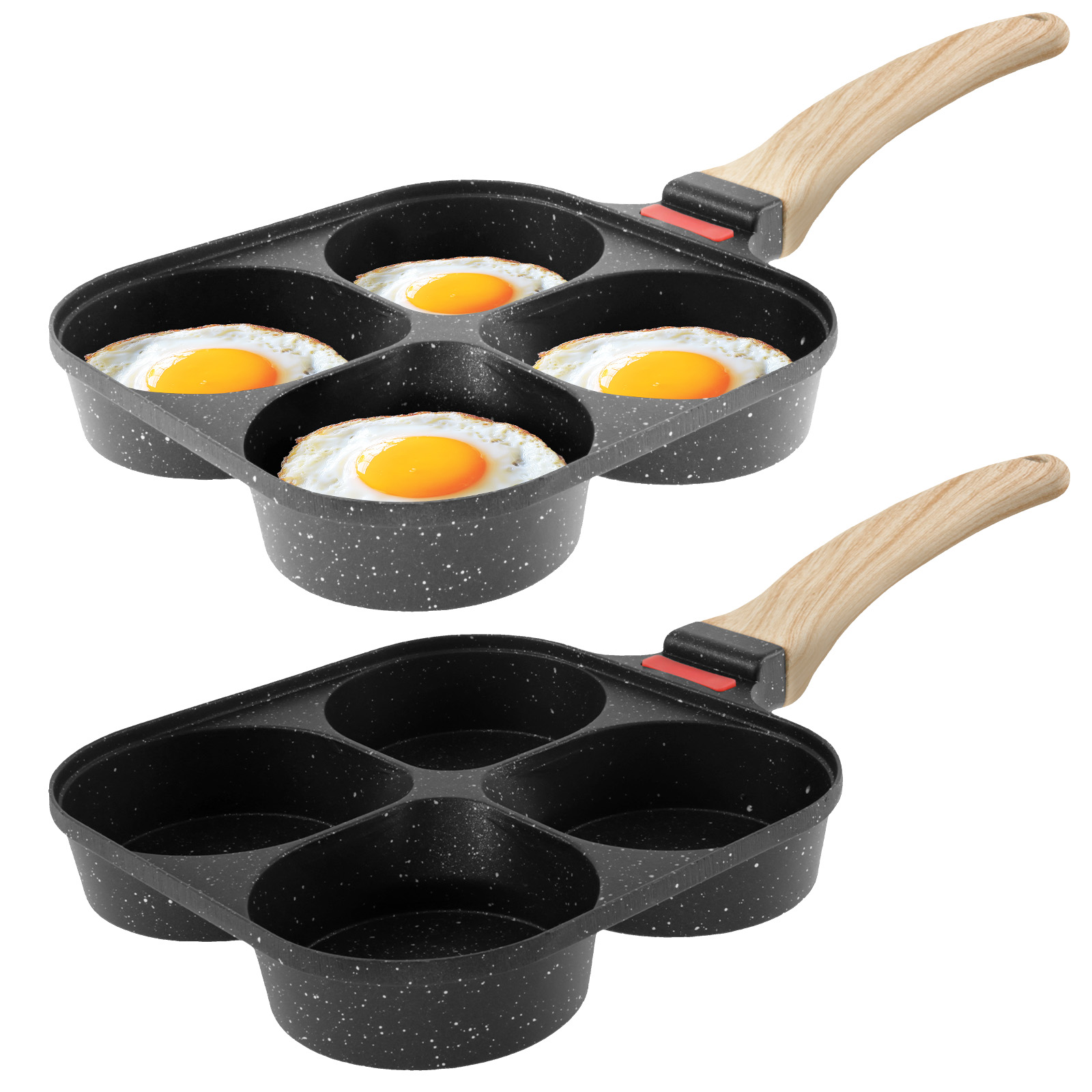 Egg Frying Pan Nonstick Pancak - Egg Waffle Pan reseña y precio