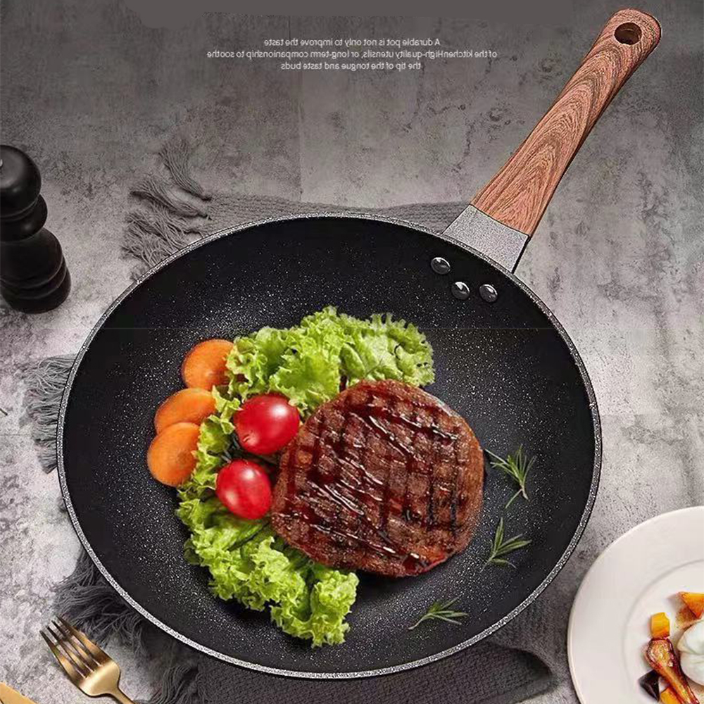 32CM Non-stick Wok Frying Pan  - Mini Pancake Griddle reseña y precio