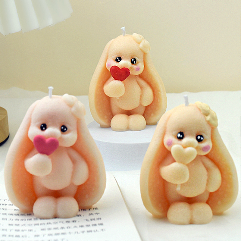 3D Long-eared Rabbit Silicone  - Bunny Cake Mold reseña y precio