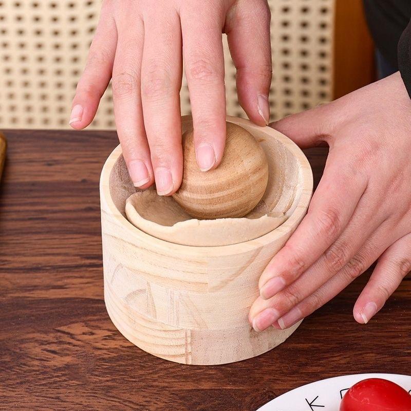 1 Set Wooden Dumpling Maker -  - Dumpling Press Set reseña y precio