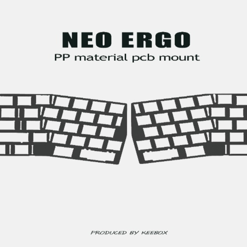Neo Ergo Keyboard Positioning  - Crepe Pan Carbon reseña y precio