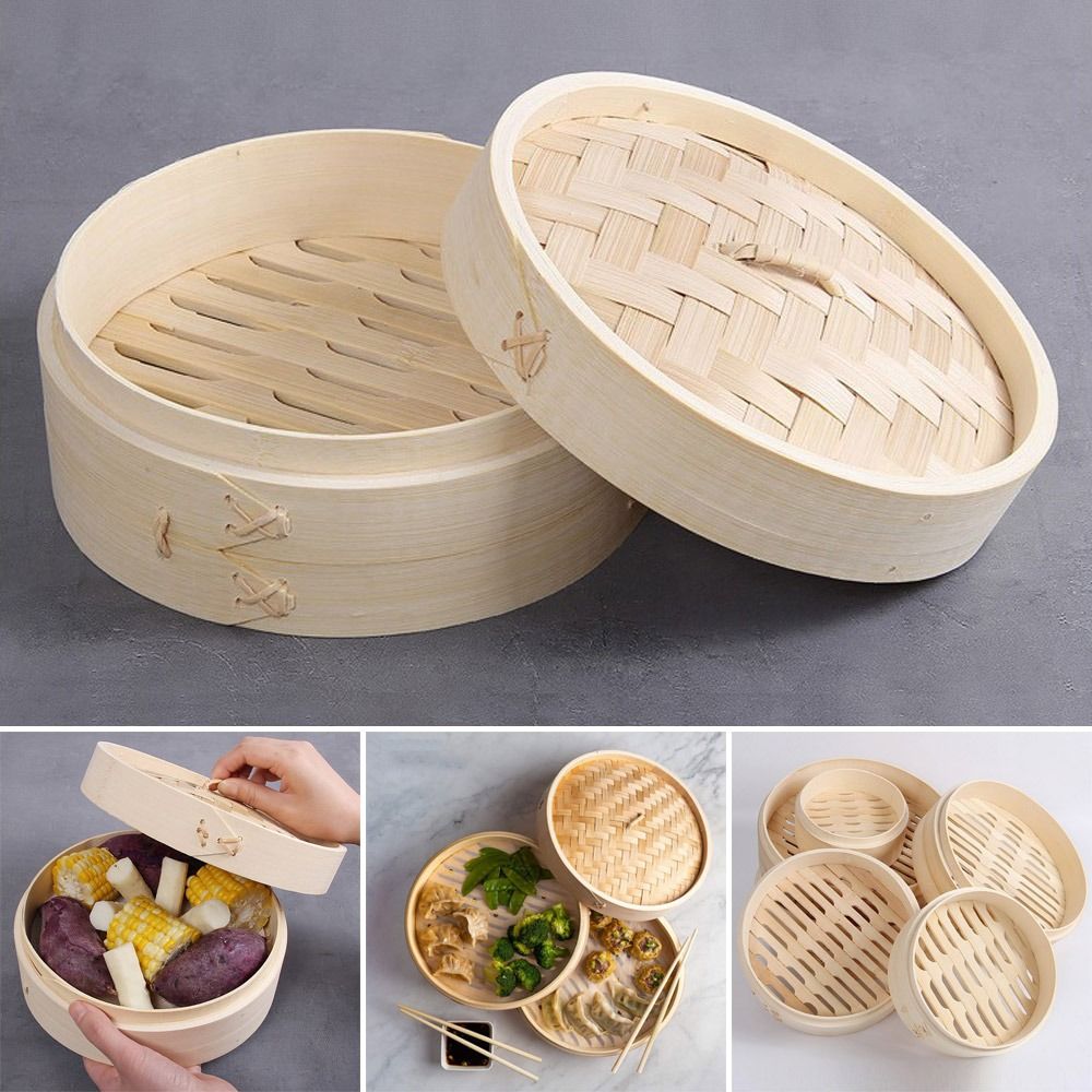 Chinese Steamer Bamboo Steamer - Bao Steamer Bamboo reseña y precio
