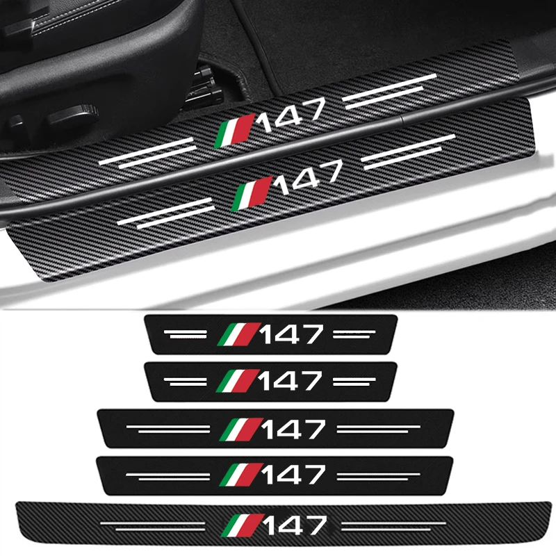 for Alfa Romeo 147 Logo Car Tr - Crepe Pan Carbon reseña y precio