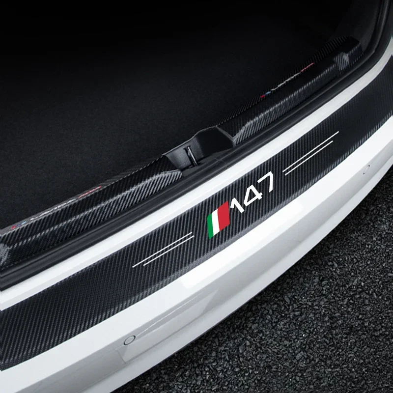 for Alfa Romeo 147 Logo Car Tr - Crepe Pan Carbon reseña y precio