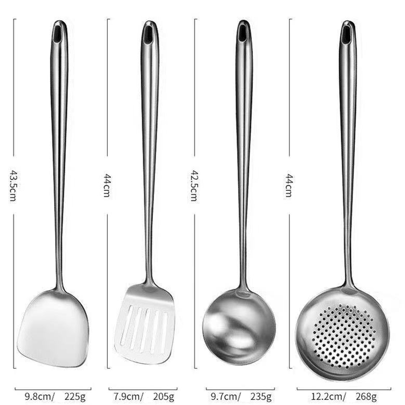 304 Stainless Steel Wok Spatul - Okonomiyaki Spatula reseña y precio