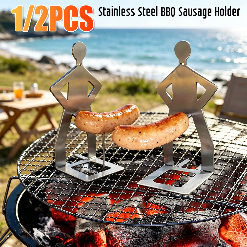 Stainless Steel BBQ Sausage Ho - Hot Dog Press reseña y precio