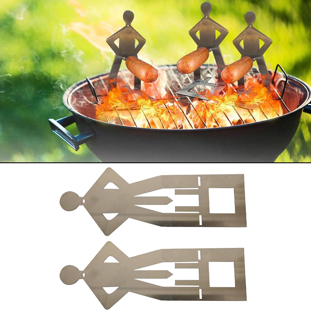 Stainless Steel BBQ Sausage Ho - Hot Dog Press reseña y precio