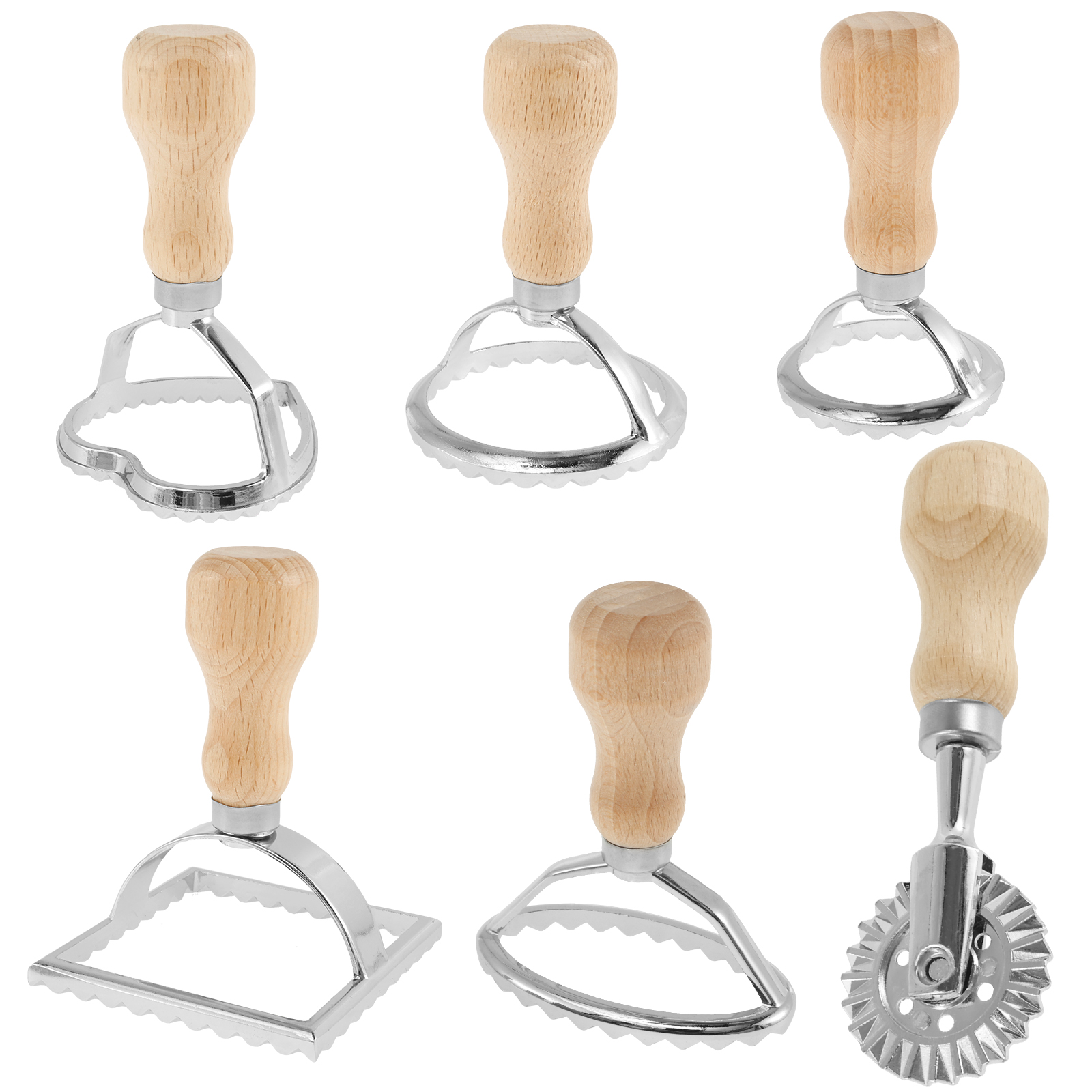 6Pcs Ravioli Maker Set Ravioli - Dumpling Press Set reseña y precio