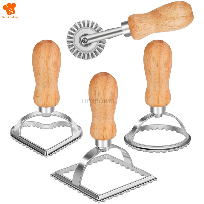 3/4Pcs Manual Pasta Molds Set  - Dumpling Press Set reseña y precio