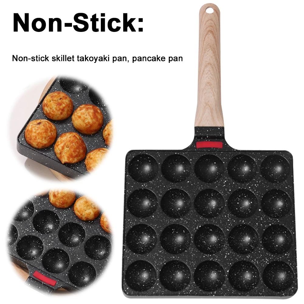 Takoyaki Pan 20 Molds Takoyaki - Takoyaki Grill Plate reseña y precio