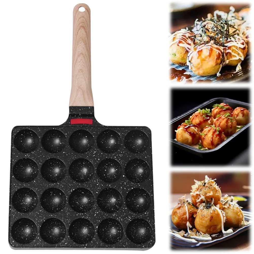 Takoyaki Pan 20 Molds Takoyaki - Takoyaki Grill Plate reseña y precio