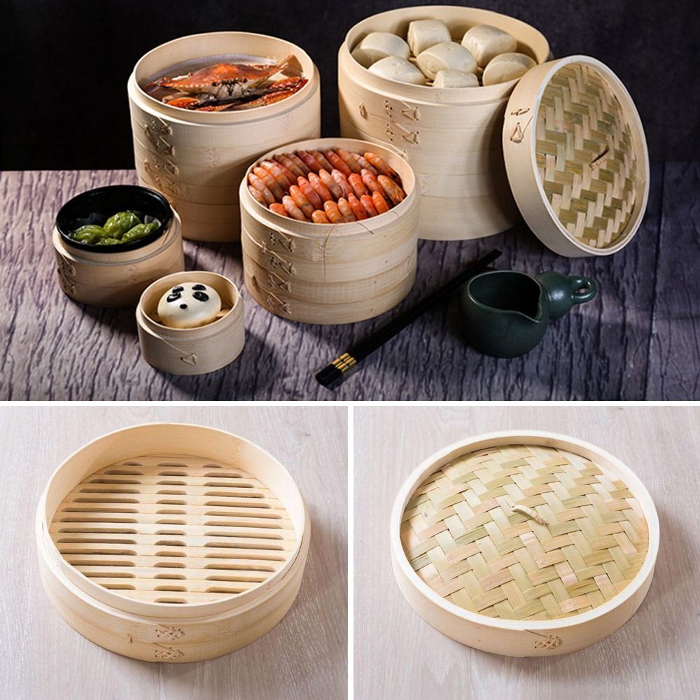 Chinese Steamer Bamboo Steamer - Bao Steamer Bamboo reseña y precio