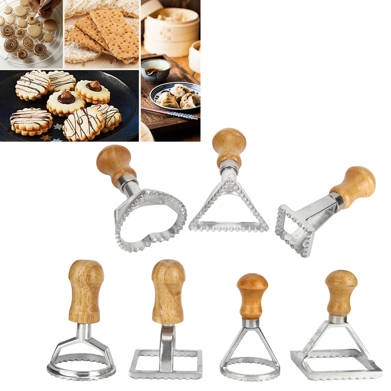 Dumpling Maker, Pastry Press M - Dumpling Press Set reseña y precio