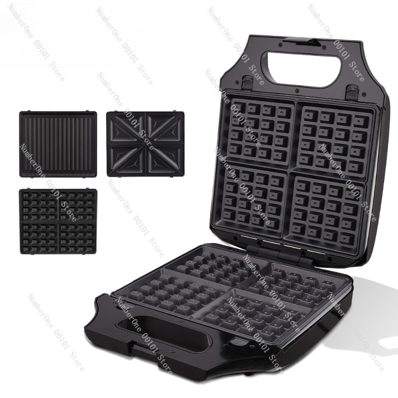 Household Small Multipurpose 3 - Waffle Cone Maker reseña y precio
