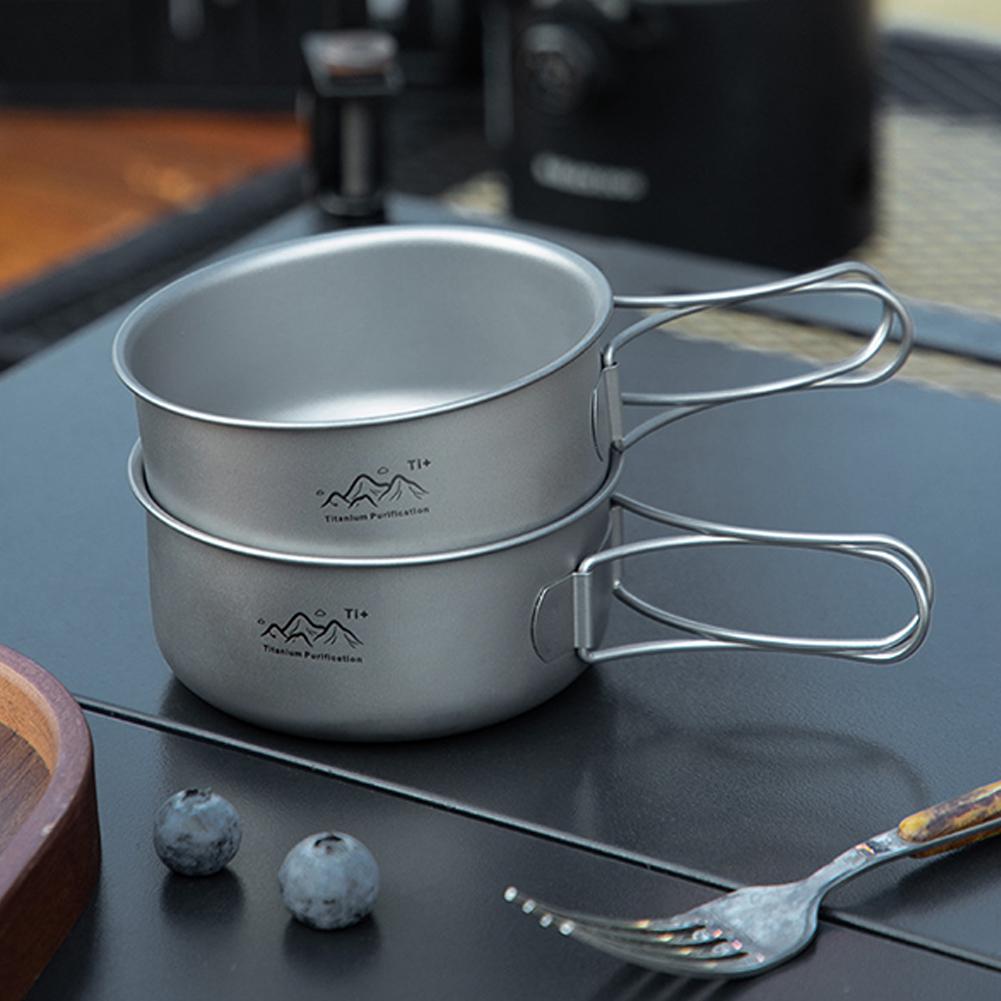 Compact Titanium Alloy Camping - Dim Sum Basket reseña y precio
