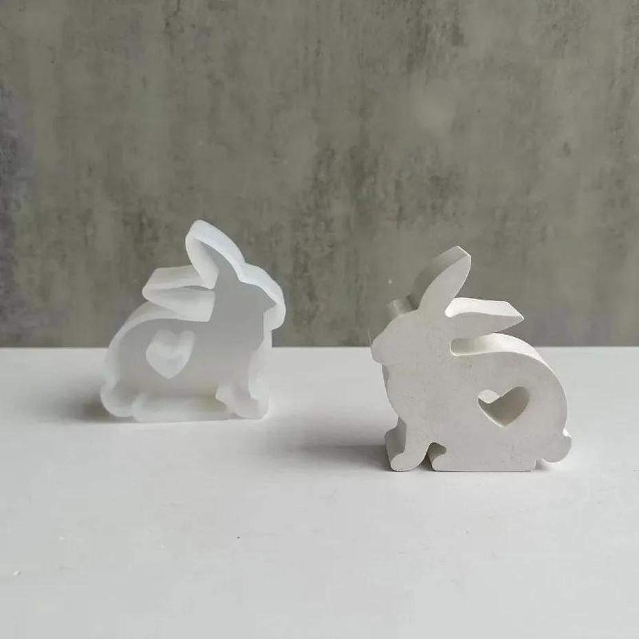 1Pcs Heart Shaped Bunny Silico - Bunny Cake Mold reseña y precio