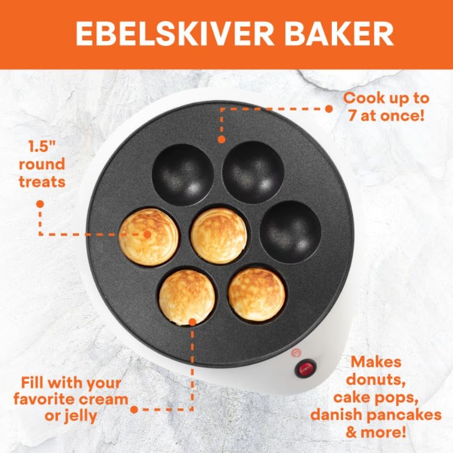MasterChef Electric Ebelskiver - Takoyaki Grill Plate reseña y precio