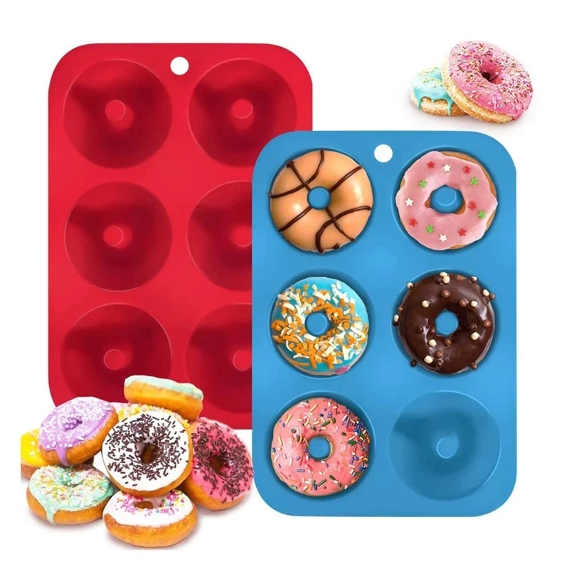 6 Holes Silicone Donut Mold Ba - Donut Mold Silicone reseña y precio