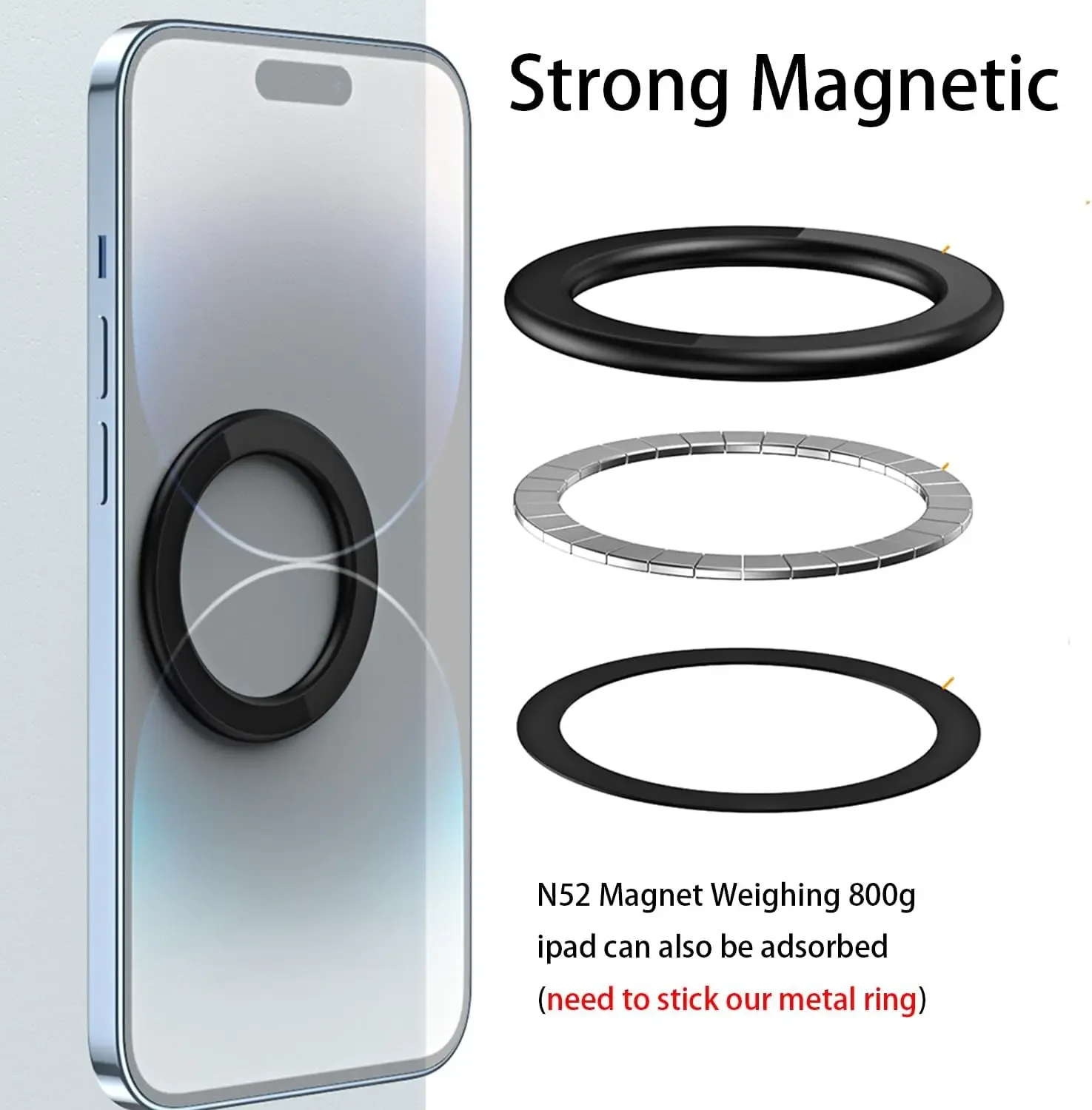 For MagSafe Magnetic Ring Hold - Taco Stand Holder reseña y precio