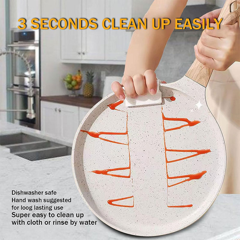 20/24/28cm Nonstick Crepe Egg  - Egg Waffle Pan reseña y precio