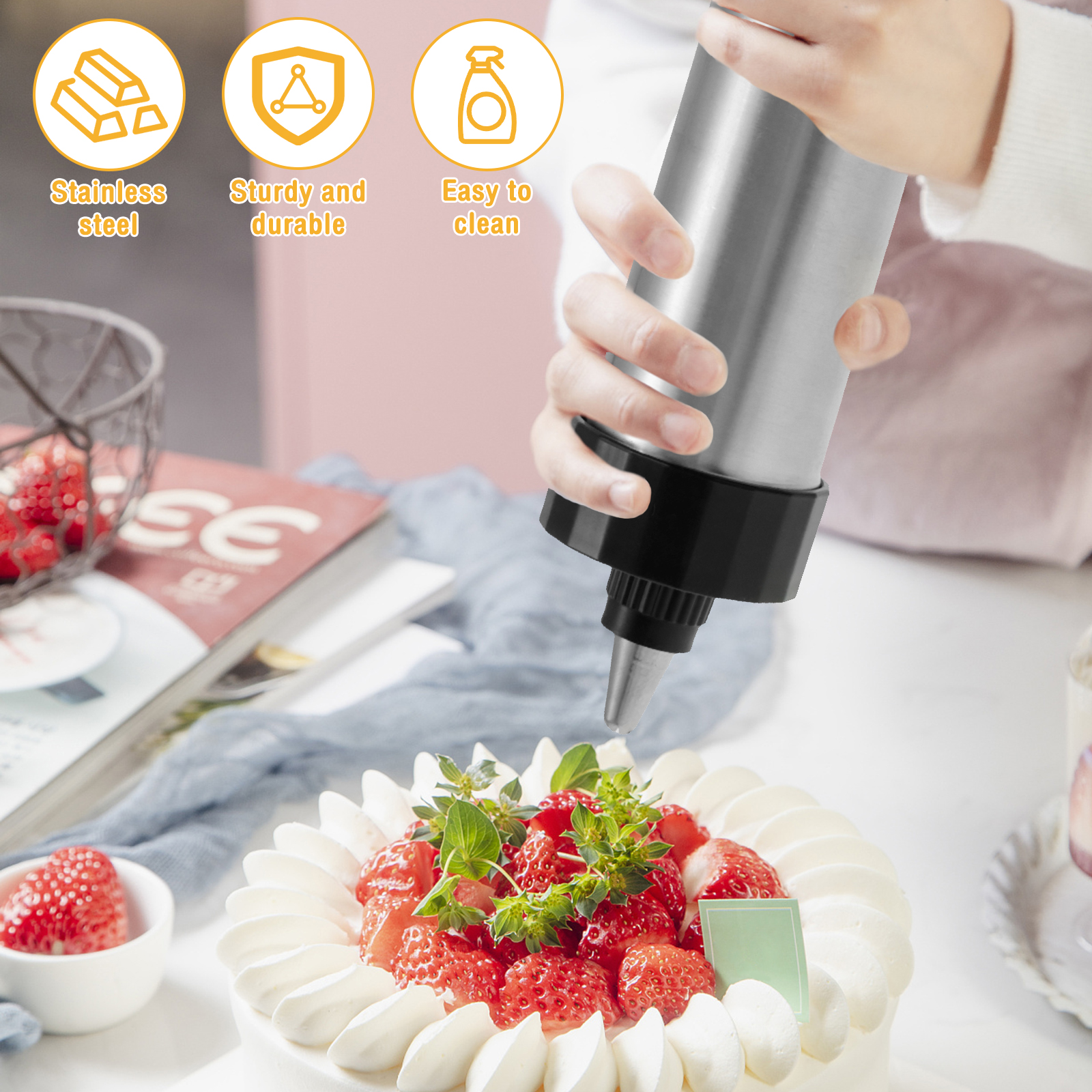 Diy Churro Maker Machine And C - Churros Maker Gun reseña y precio