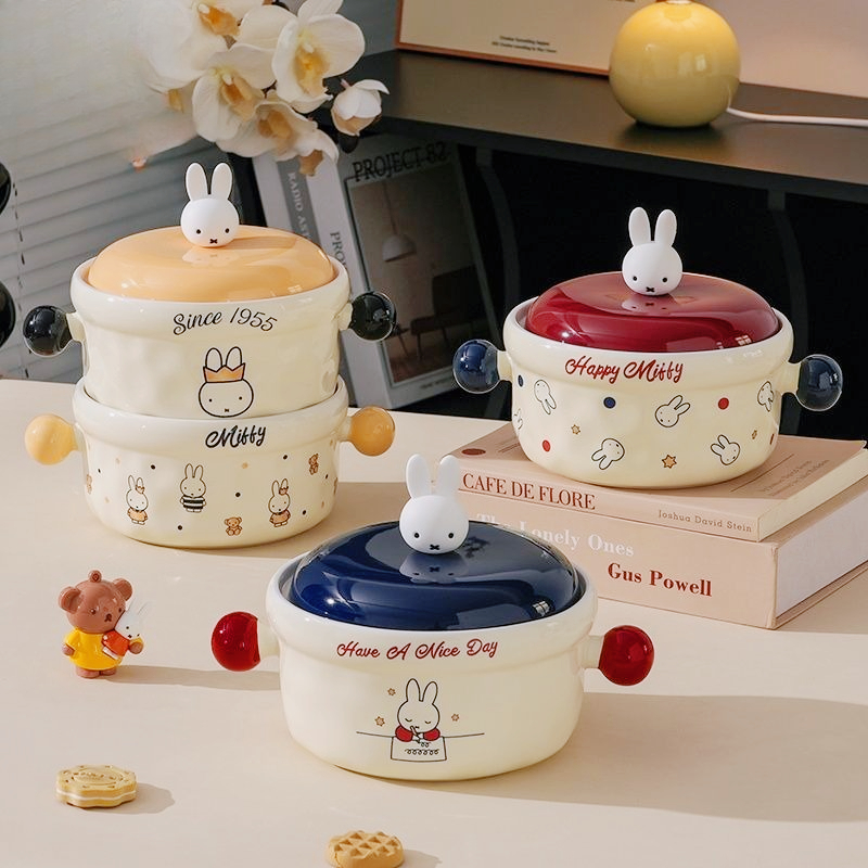 Miffy Cute Cartoon Ceramic Noo - Dim Sum Basket reseña y precio