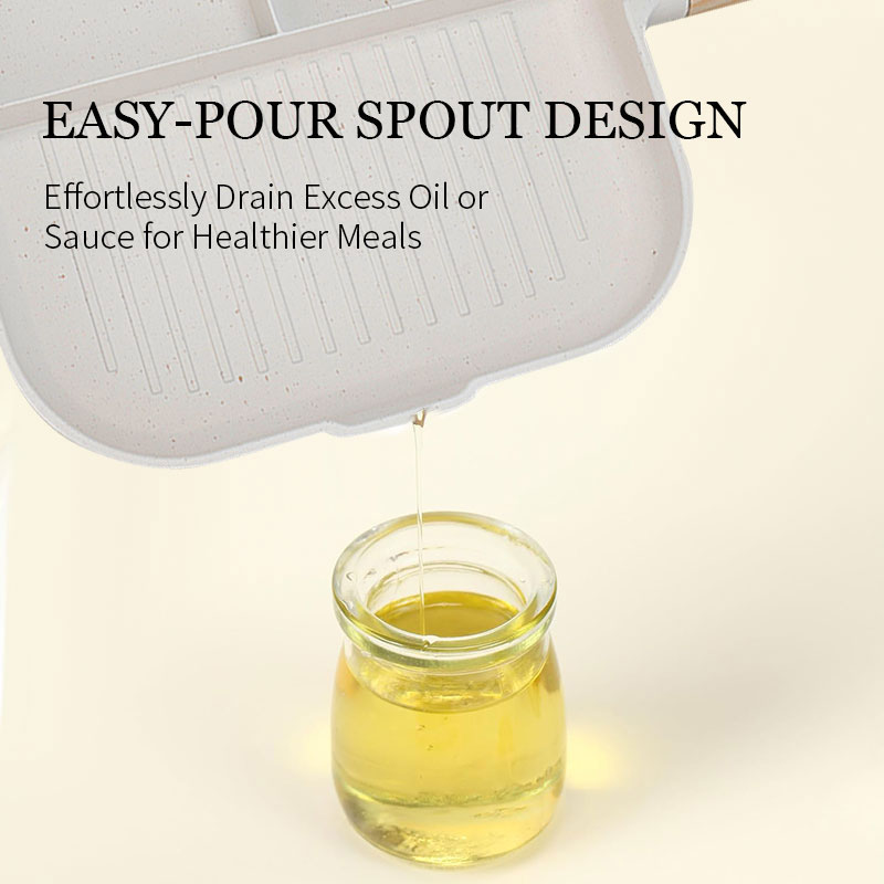 3 in 1 Frying Pan Aluminum All - Egg Waffle Pan reseña y precio