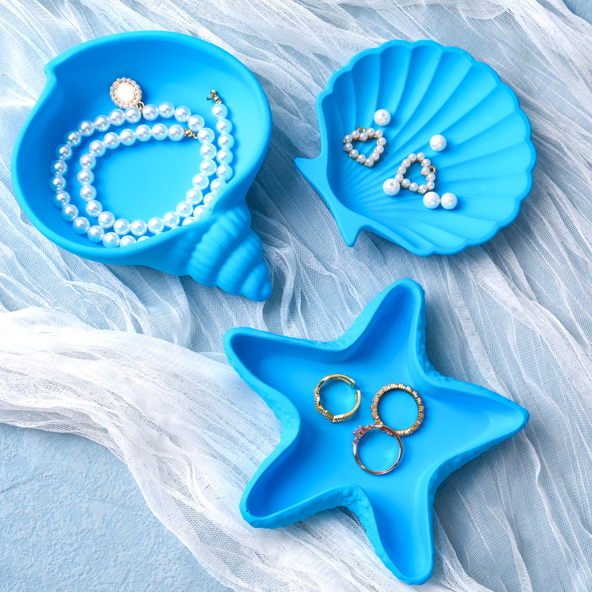 DIY Concrete Starfish Starage  - Potsticker Mold reseña y precio