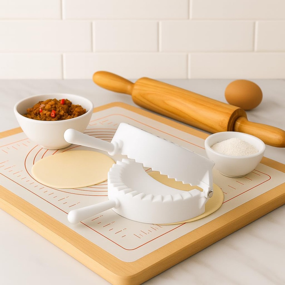 Extra Large 6 Inch Empanada Ma - Momo Mold Press reseña y precio