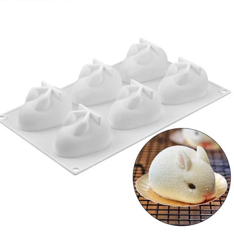 Silicone 3D Bunny Rabbit Cake  - Bunny Cake Mold reseña y precio
