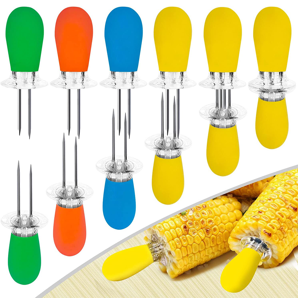 LMETJMA 12pcs/set Corn Holders - Corn Dog Stick reseña y precio