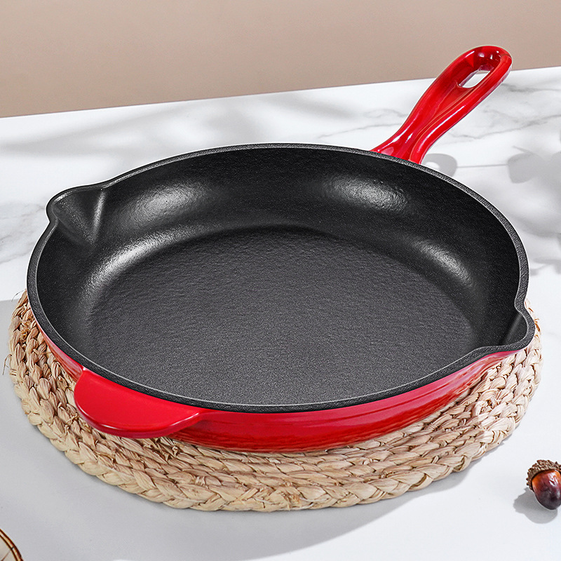 Enameled Cast Iron Skillet Sin - Cast Iron Corn reseña y precio