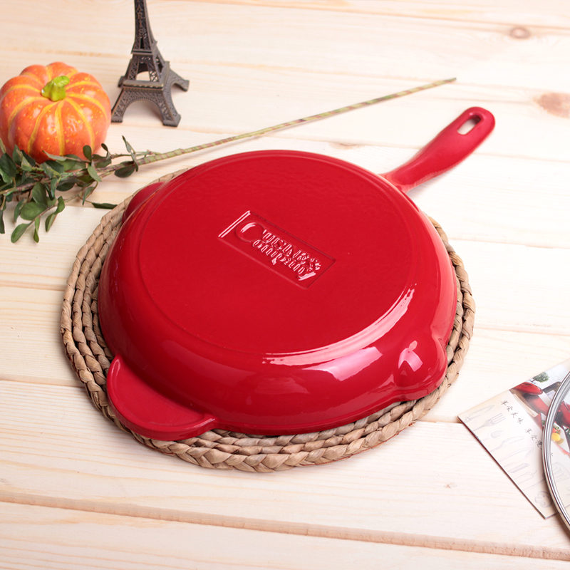 Enameled Cast Iron Skillet Sin - Cast Iron Corn reseña y precio