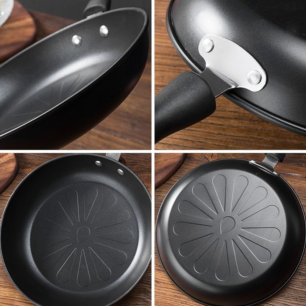 Round Egg Frying Pan 12/18/26/ - Egg Waffle Pan reseña y precio