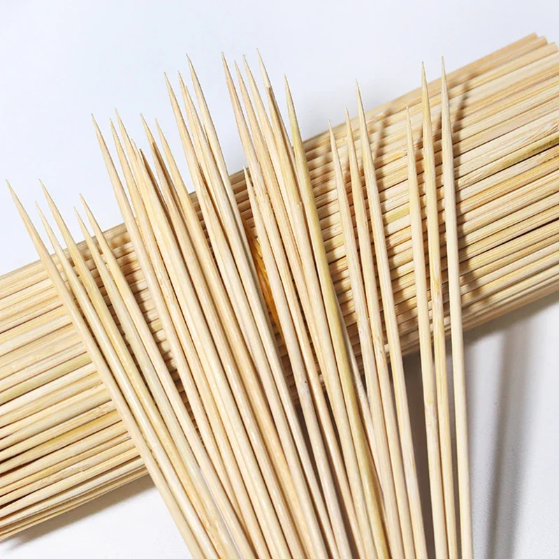 90Pcs Bamboo Stick Food Grade  - Corn Dog Stick reseña y precio