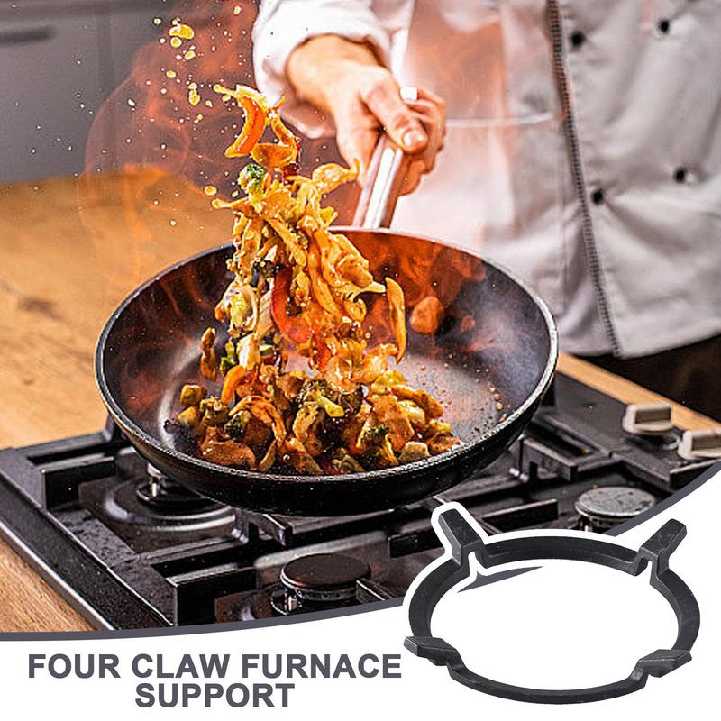 Wok Stand For Electric Stove C - Cast Iron Corn reseña y precio