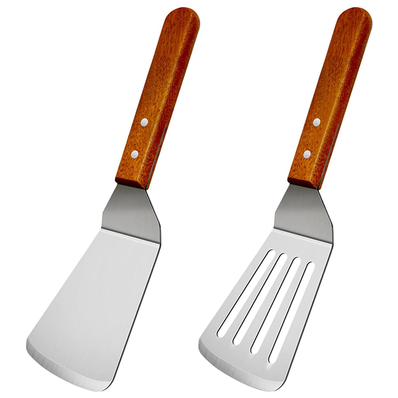 Metal Spatulas for Cast Iron S - Okonomiyaki Spatula reseña y precio