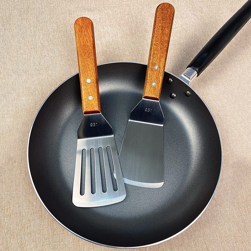 Metal Spatulas for Cast Iron S - Okonomiyaki Spatula reseña y precio