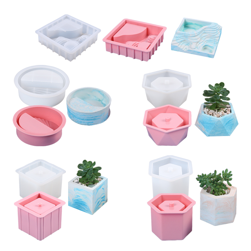Succulent Flowerpot Silicone M - Potsticker Mold reseña y precio